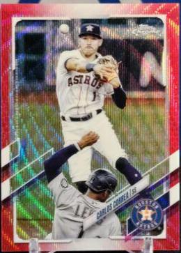 Carlos Correa [Red Wave Refractor] #172
