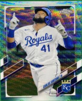 Carlos Santana [Aqua Wave Refractor] #207