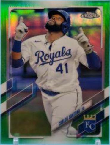Carlos Santana [Green Refractor] #207