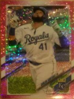 Carlos Santana [Magenta Speckle Refractor] #207