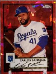 Carlos Santana [Red Refractor] #207