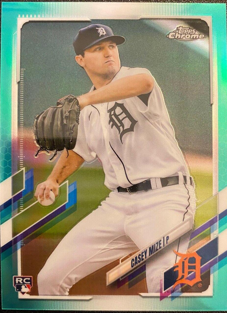 Casey Mize [Aqua Refractor] #4