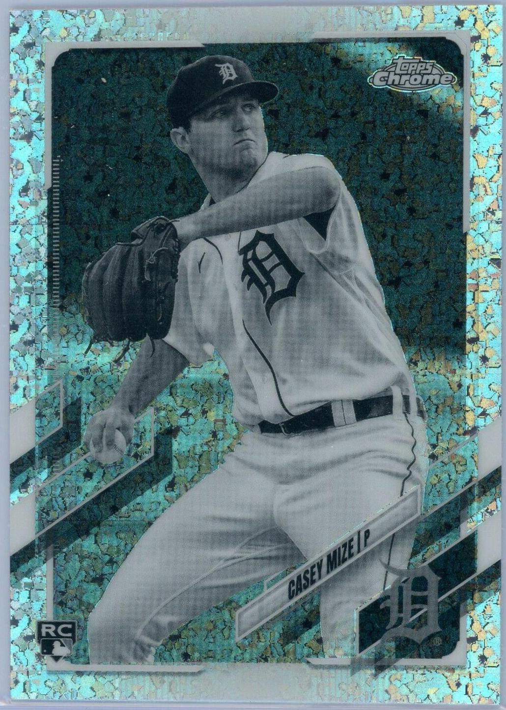 Casey Mize [Black & White Mini Diamond Refractor] #4