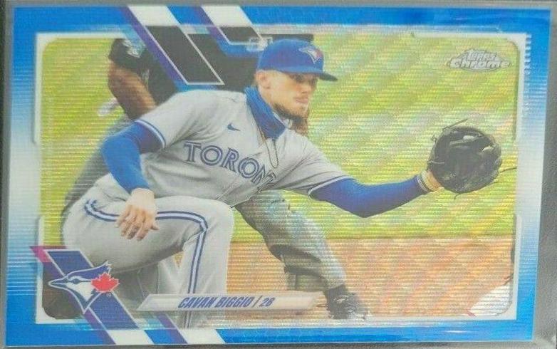 Cavan Biggio [Blue Wave Refractor] #128