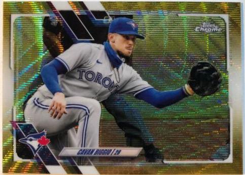 Cavan Biggio [Gold Wave Refractor] #128