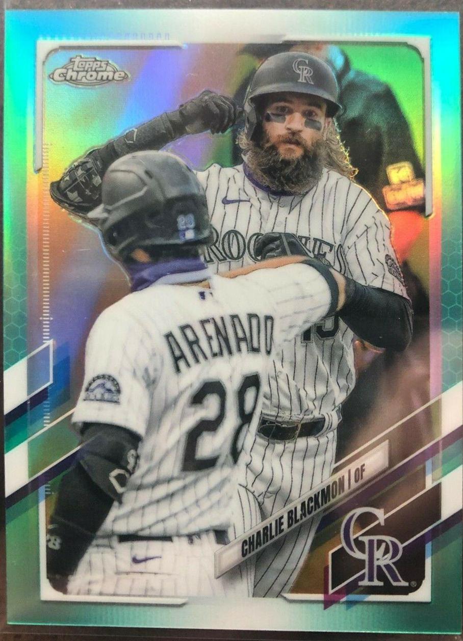 Charlie Blackmon [Aqua Refractor] #67