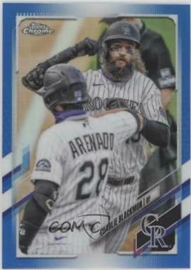 Charlie Blackmon [Blue Refractor] #67