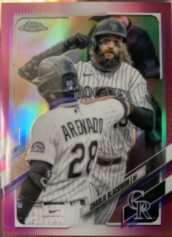 Charlie Blackmon [Magenta Refractor] #67