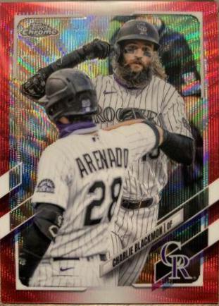 Charlie Blackmon [Red Wave Refractor] #67
