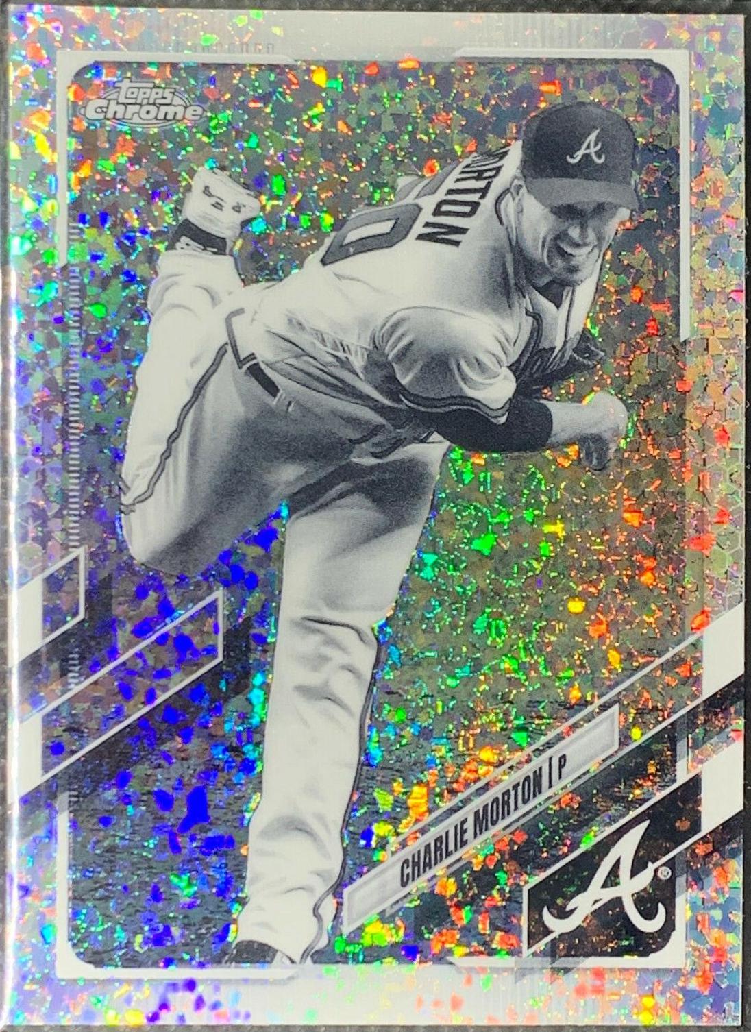 Charlie Morton [Black & White Mini Diamond Refractor] #174