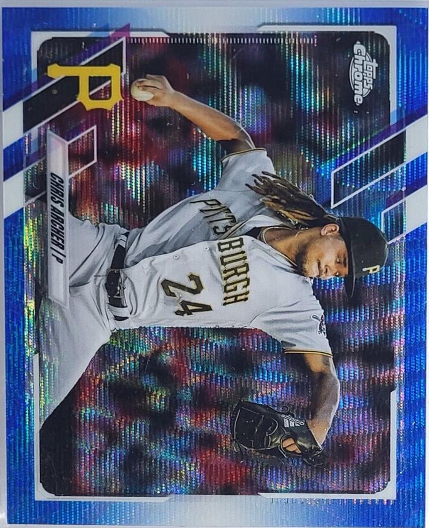 Chris Archer [Blue Wave Refractor] #188
