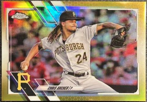 Chris Archer [Gold Refractor] #188