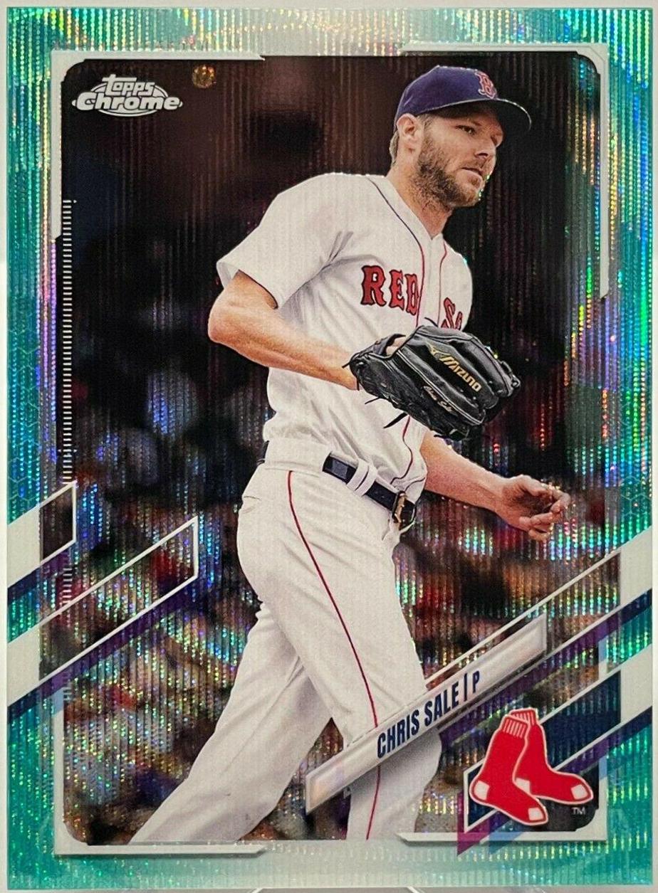 Chris Sale [Aqua Wave Refractor] #60