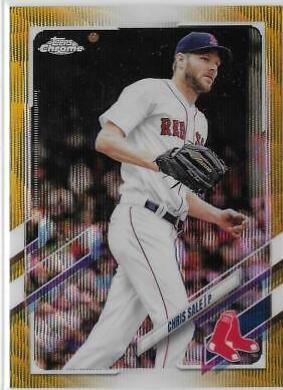 Chris Sale [Gold Wave Refractor] #60