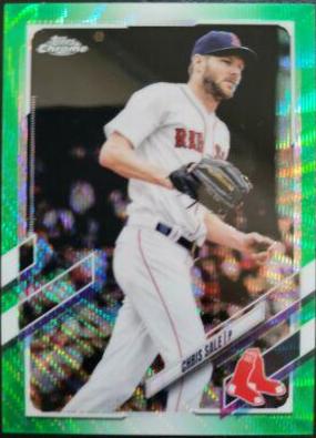 Chris Sale [Green Wave Refractor] #60