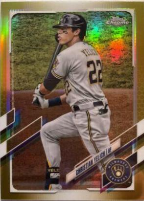 Christian Yelich [Gold Refractor] #18