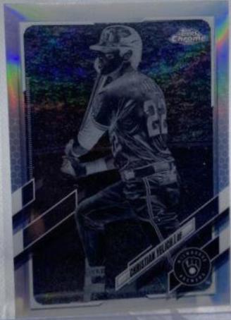 Christian Yelich [Negative Refractor] #18