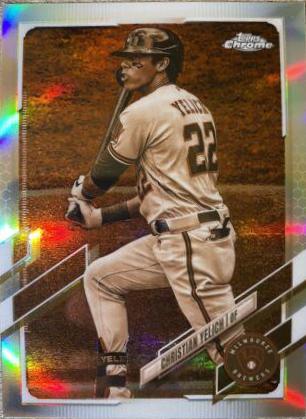 Christian Yelich [Sepia Refractor] #18
