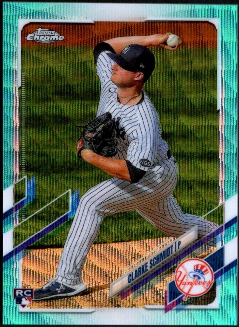 Clarke Schmidt [Aqua Wave Refractor] #115