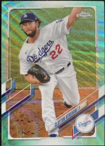 Clayton Kershaw [Aqua Wave Refractor] #147