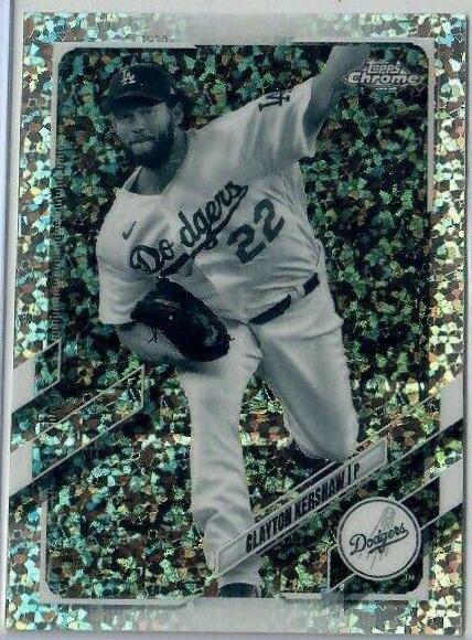 Clayton Kershaw [Black & White Mini Diamond Refractor] #147