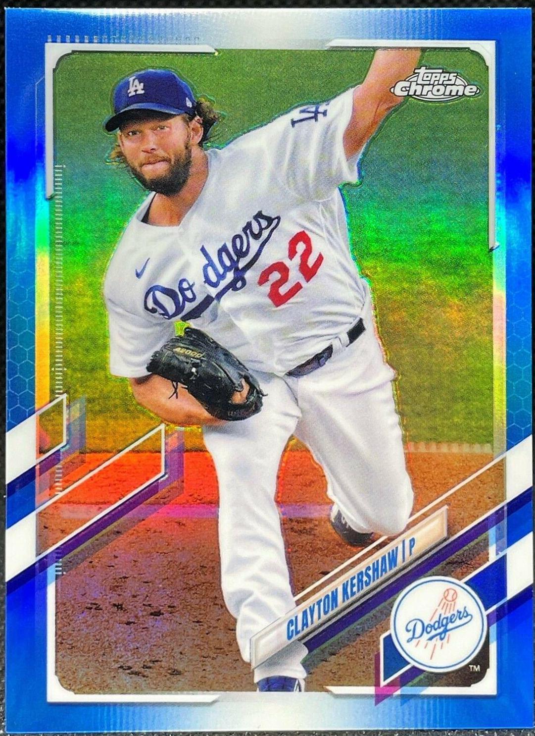 Clayton Kershaw [Blue Refractor] #147