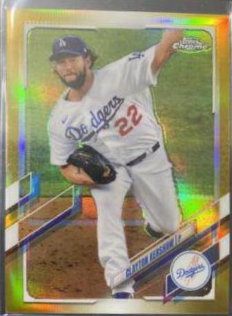 Clayton Kershaw [Gold Refractor] #147