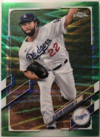 Clayton Kershaw [Green Wave Refractor] #147