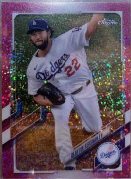 Clayton Kershaw [Magenta Speckle Refractor] #147
