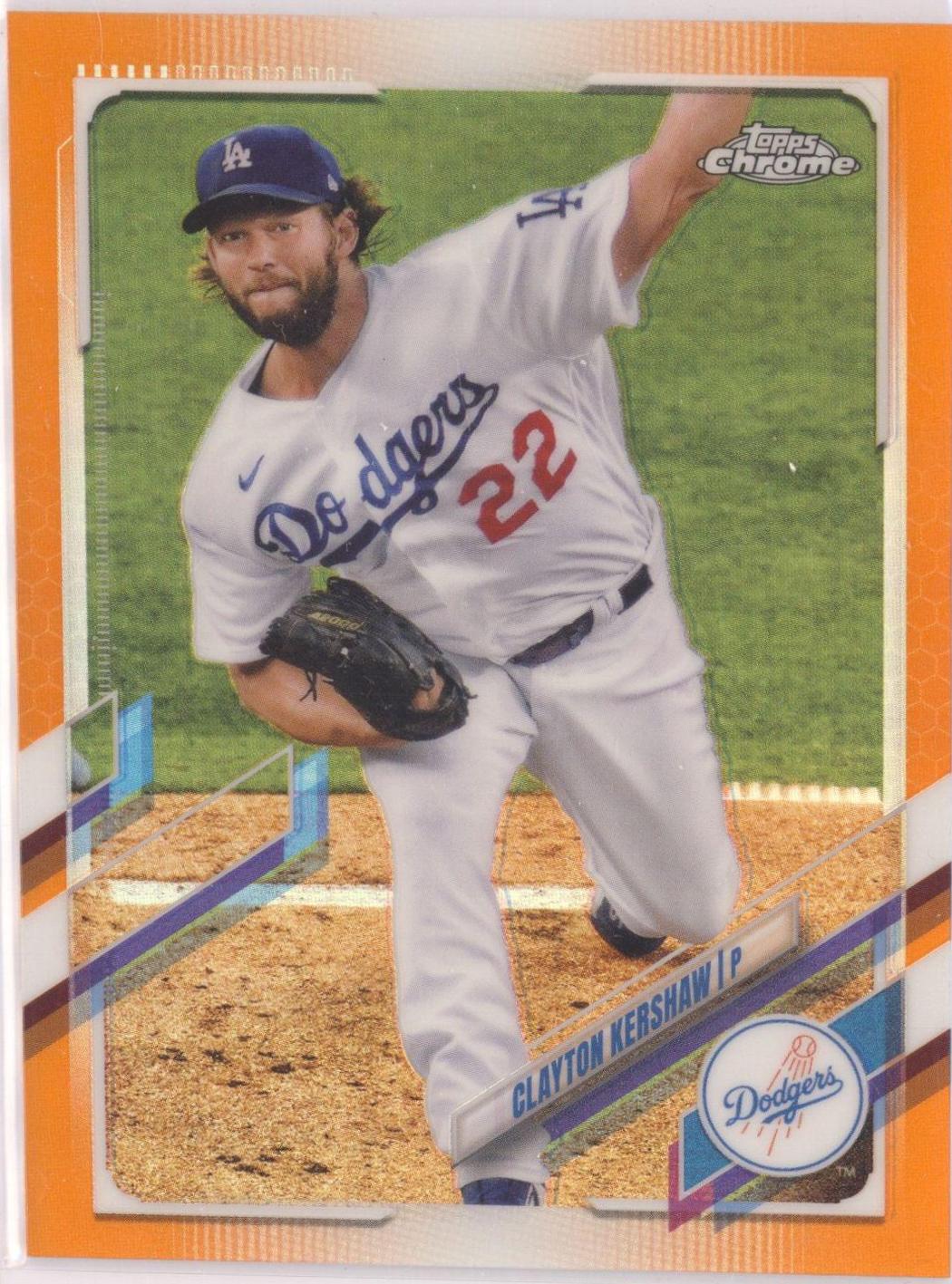 Clayton Kershaw [Orange Refractor] #147