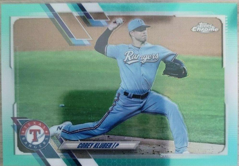 Corey Kluber [Aqua Refractor] #34
