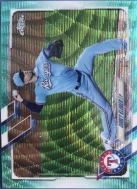 Corey Kluber [Aqua Wave Refractor] #34