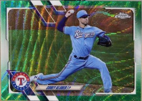 Corey Kluber [Green Wave Refractor] #34