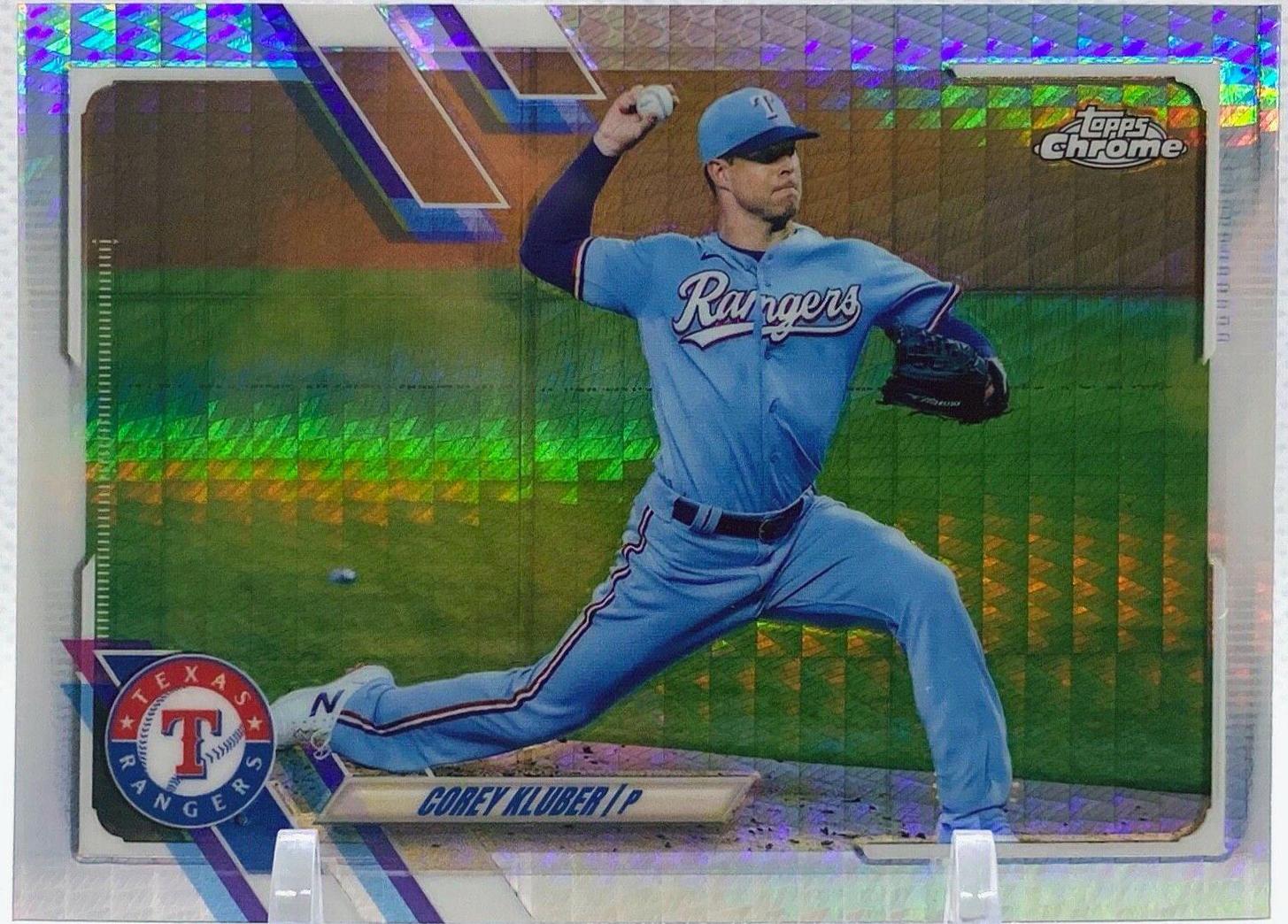Corey Kluber [Prism Refractor] #34