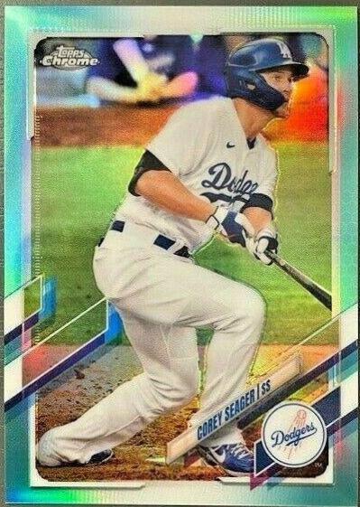 Corey Seager [Aqua Refractor] #117