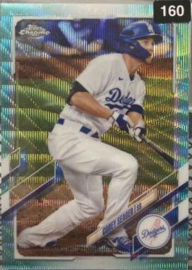 Corey Seager [Aqua Wave Refractor] #117