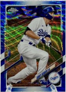 Corey Seager [Blue Wave Refractor] #117