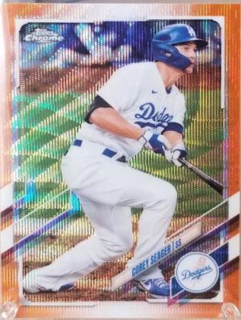 Corey Seager [Orange Wave Refractor] #117
