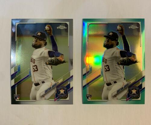 Cristian Javier [Aqua Refractor] #92