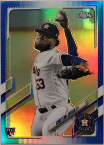 Cristian Javier [Blue Refractor] #92