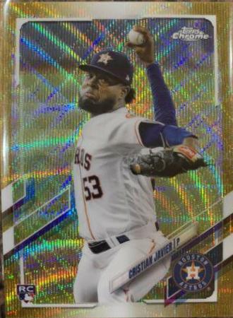 Cristian Javier [Gold Refractor] #92