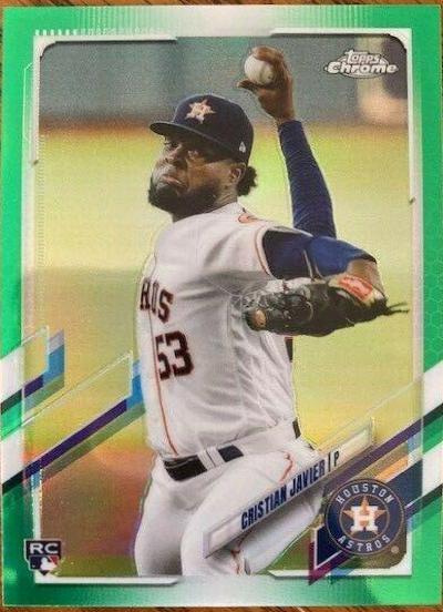 Cristian Javier [Green Refractor] #92