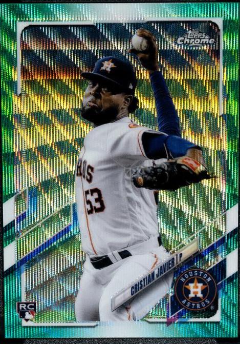 Cristian Javier [Green Wave Refractor] #92