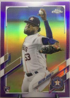 Cristian Javier [Purple Refractor] #92