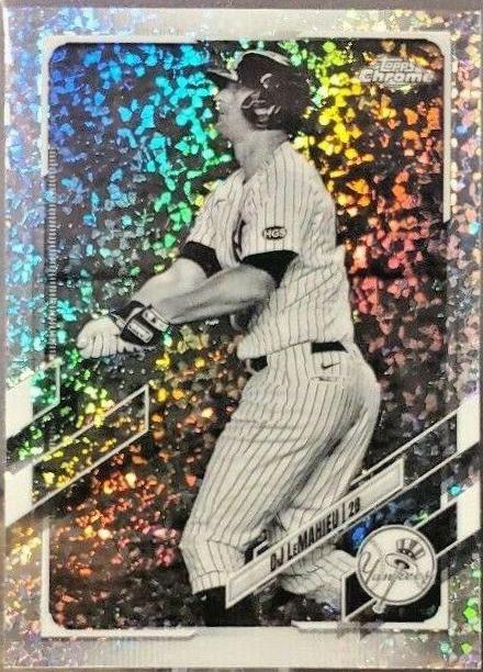 DJ LeMahieu [Black & White Mini Diamond Refractor] #105