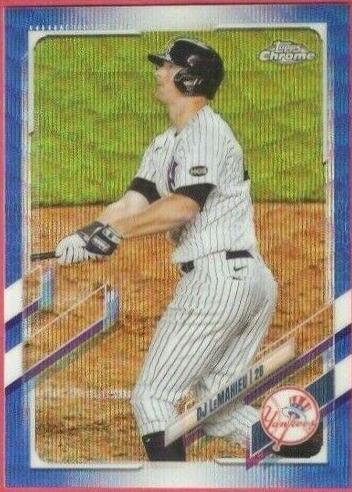 DJ LeMahieu [Blue Wave Refractor] #105