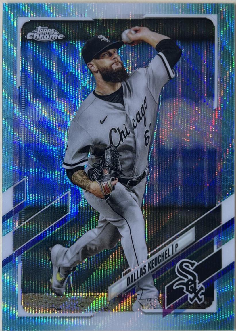 Dallas Keuchel [Aqua Wave Refractor] #91