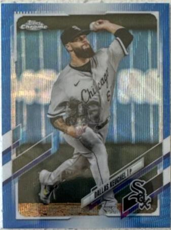 Dallas Keuchel [Blue Wave Refractor] #91