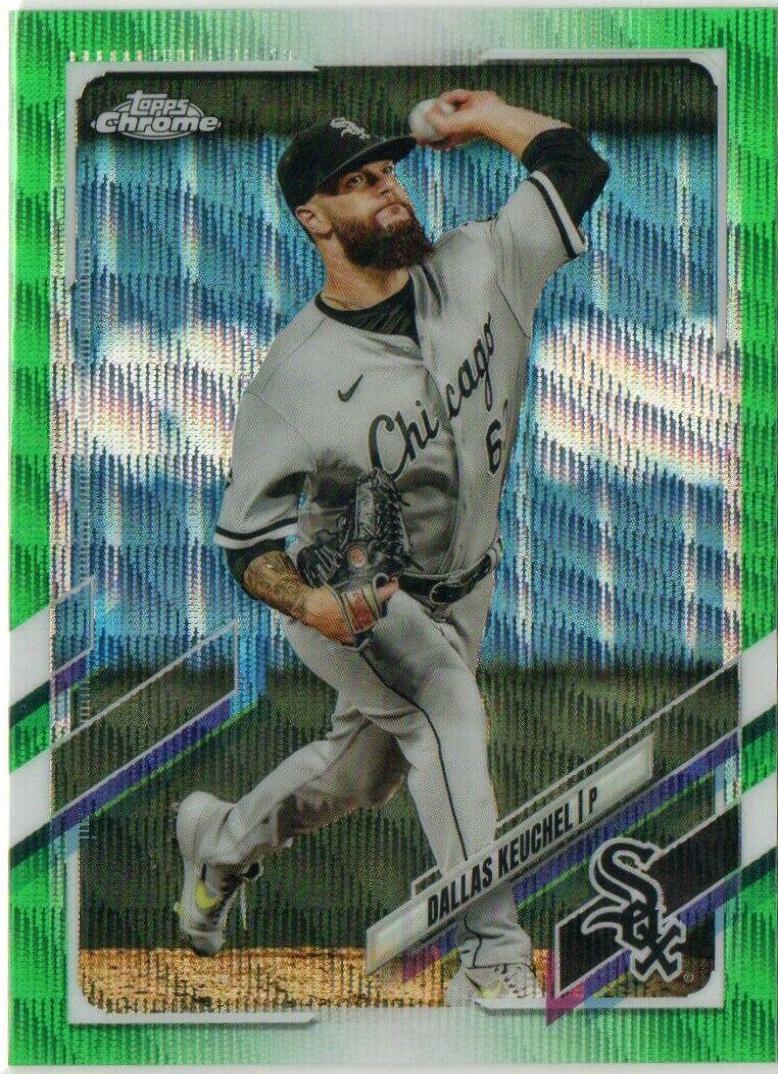 Dallas Keuchel [Green Wave Refractor] #91