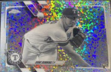 Dane Dunning [Black & White Mini Diamond Refractor] #187